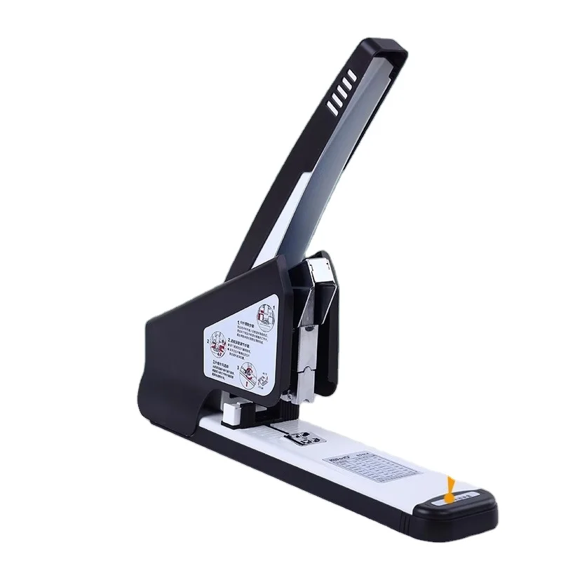 Stapler for thick books for binding up to 200 pages, heavy-duty, low-effort stapler for thick documents.
Stapler for thick books for binding up to 200 pages, heavy-duty, low-effort stapler for thick documents.