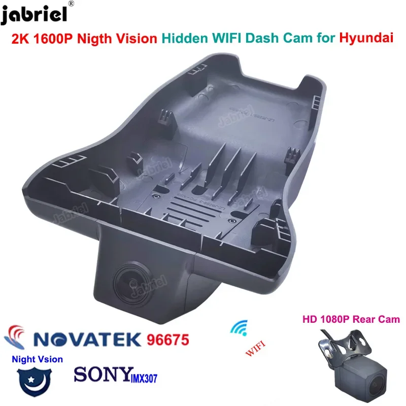 2K Dash Cam 1600P Wifi Car Dvr Camera 24-Hour Paking monitoring For Hyundai Elantra cn7 2020 2021 For Hyundai i30 pd 2020 2021
2K Dash Cam 1600P Wifi Car Dvr Camera 24-Hour Paking monitoring For Hyundai Elantra cn7 2020 2021 For Hyundai i30 pd 2020 2021