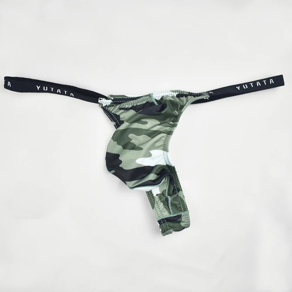 Men Sexy Thong Bulge Pouch G-String Panties Bikini Low-Waist Underpants Breathable Briefs Camouflage Sensual Lingerie New
Men Sexy Thong Bulge Pouch G-String Panties Bikini Low-Waist Underpants Breathable Briefs Camouflage Sensual Lingerie New