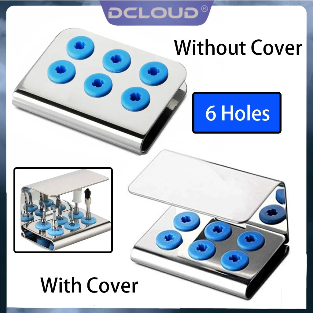 6 Holes Dental Ultrasonic Scaler Tips Holder Stand Silicone with Cover fit EMS/Woodpecker/DTE/SATELEC/NSK Endo Tips Auotclavable
6 Holes Dental Ultrasonic Scaler Tips Holder Stand Silicone with Cover fit EMS/Woodpecker/DTE/SATELEC/NSK Endo Tips Auotclavable