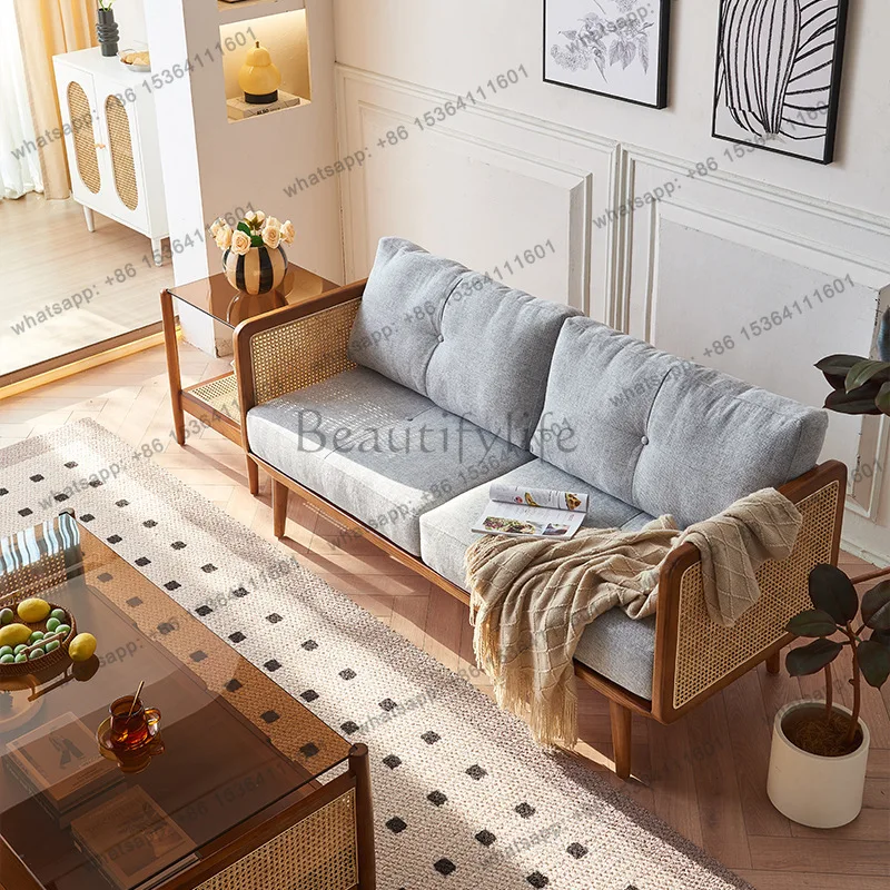 jj4 New Chinese-style backrest sofa winter and summer dual-purpose rattan solid wood balcony B & B
jj4 New Chinese-style backrest sofa winter and summer dual-purpose rattan solid wood balcony B & B