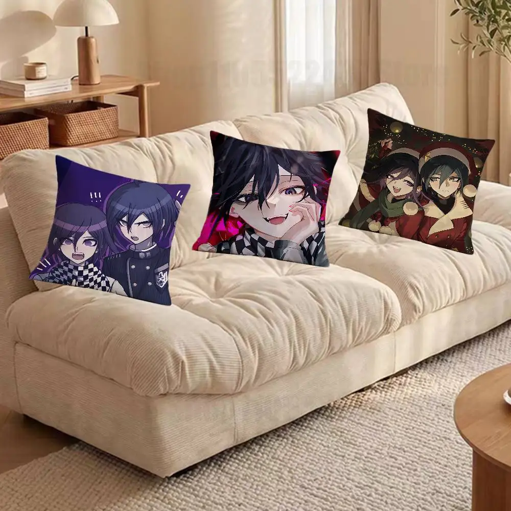 Kokichi Oma S-Shuichi D-Danganronpa Day Gift PillowCase Sofa Cushion Cover Suitable For Home Bedroom Room custom Decoration
Kokichi Oma S-Shuichi D-Danganronpa Day Gift PillowCase Sofa Cushion Cover Suitable For Home Bedroom Room custom Decoration
