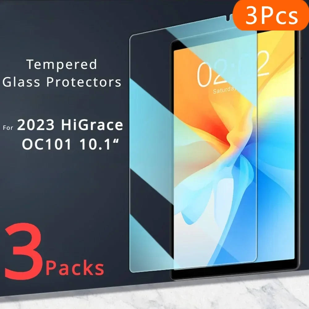 3 шт. защитные пленки из закаленного стекла для 2023 HiGrace OC101, 10,1-дюймовые защитные пленки для экрана, ультра прозрачные, против царапин, твердость экрана 9H Gu
3 шт. защитные пленки из закаленного стекла для 2023 HiGrace OC101, 10,1-дюймовые защитные пленки для экрана, ультра прозрачные, против царапин, твердость экрана 9H Gu