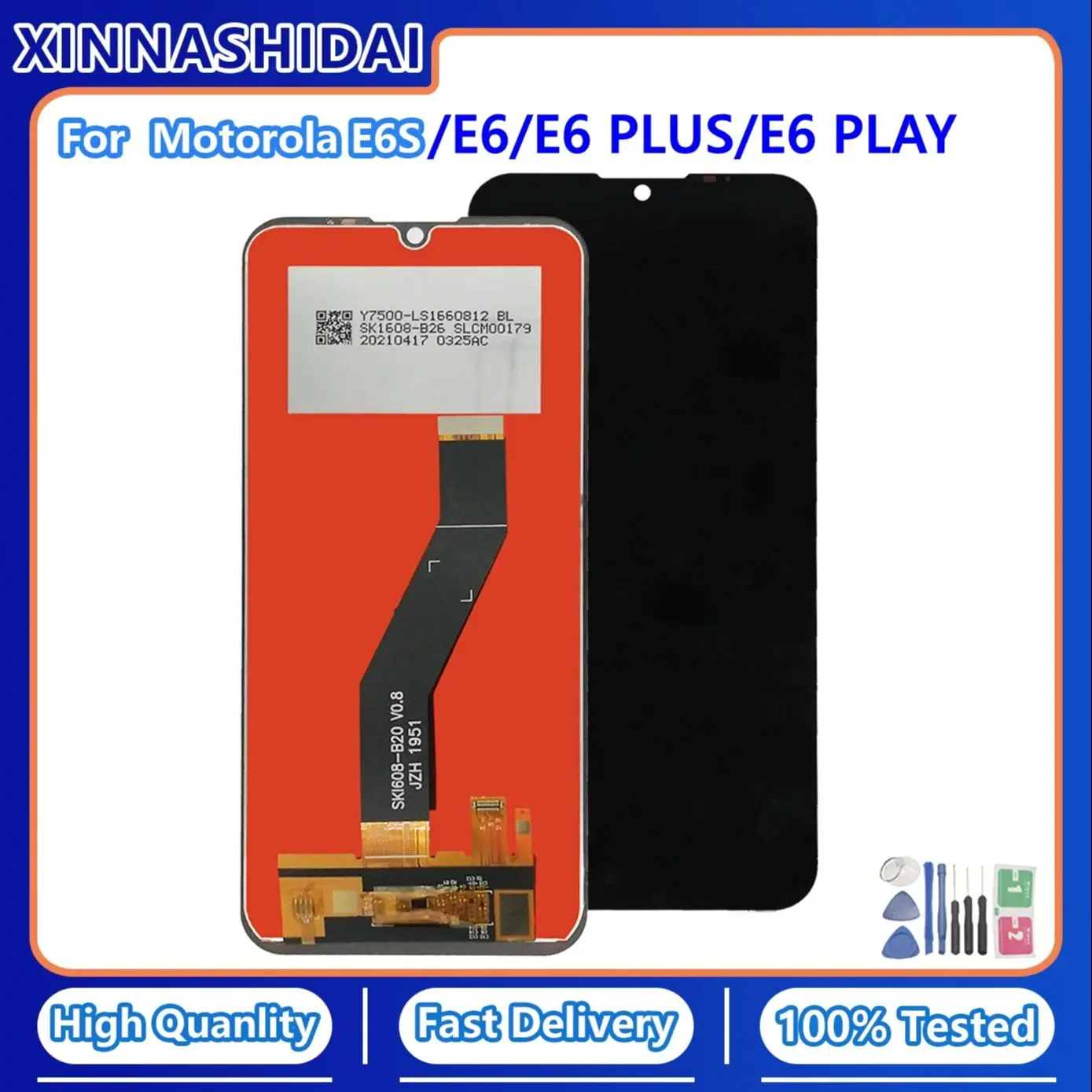 LCD For Motorola Moto E6 Plus E6 Play LCD Display Touch Screen Sensor Digiziter Assembly For Moto E6 Plus Screen
LCD For Motorola Moto E6 Plus E6 Play LCD Display Touch Screen Sensor Digiziter Assembly For Moto E6 Plus Screen