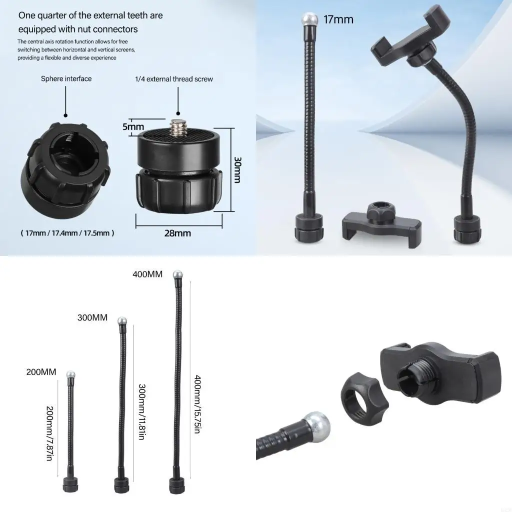 462E 17mm Ball Joint Extension Arm Bracket Extender Rotating Rod for Car Air Outlet Vent Phone Stand Navigation Mount
462E 17mm Ball Joint Extension Arm Bracket Extender Rotating Rod for Car Air Outlet Vent Phone Stand Navigation Mount