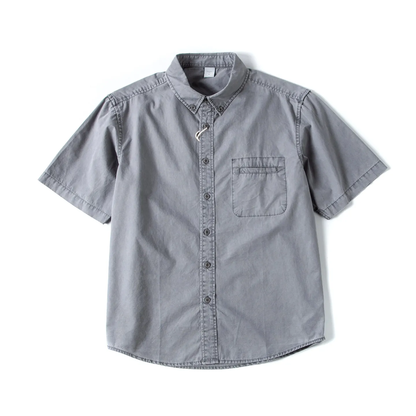 Japanese Retro Washed 100% Cotton Workwear Shirt with Multi-Pockets Short-Sleeve Edgy Casual Style for Men & Women (Unisex)
Japanese Retro Washed 100% Cotton Workwear Shirt with Multi-Pockets Short-Sleeve Edgy Casual Style for Men & Women (Unisex)