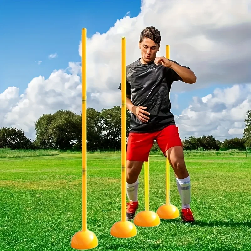 Agile Obstacle Training Poles for Sports, A Tool for Football Skills Training, with A Detachable Design, for Football Training
Agile Obstacle Training Poles for Sports, A Tool for Football Skills Training, with A Detachable Design, for Football Training
