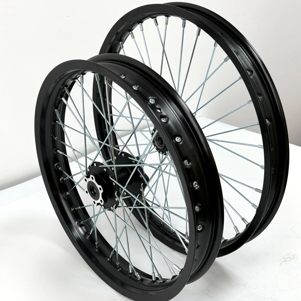 Modification Wheel Set 21*1.6 Front and 18*2.15 Rear Wheels for Surron LightBee Motorcycle Electric Bicycle
Modification Wheel Set 21*1.6 Front and 18*2.15 Rear Wheels for Surron LightBee Motorcycle Electric Bicycle