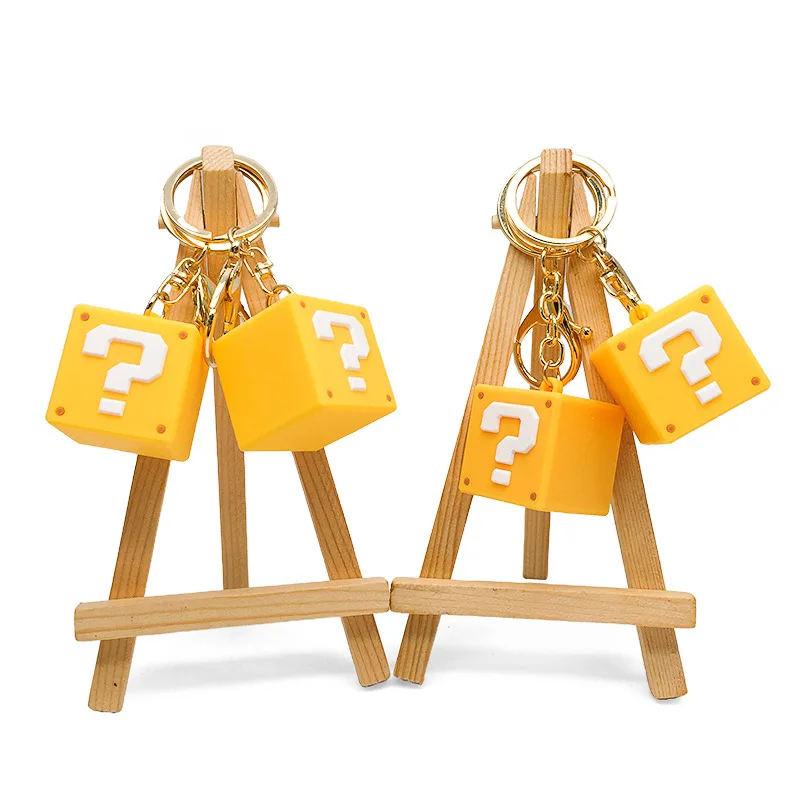 Super Marios Keychain Question Mark Square Cartoon Key Fob Anime Classic Game Backpack Decoration Key Ring Fashion Birthday Gift
Super Marios Keychain Question Mark Square Cartoon Key Fob Anime Classic Game Backpack Decoration Key Ring Fashion Birthday Gift