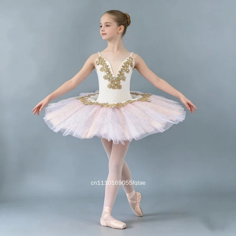 Professional Girls Ballet Tutu Dress Kids Swan Lake Stage Performance Costume Princess Tulle Puffy Ballerina Dance Skirt
Professional Girls Ballet Tutu Dress Kids Swan Lake Stage Performance Costume Princess Tulle Puffy Ballerina Dance Skirt