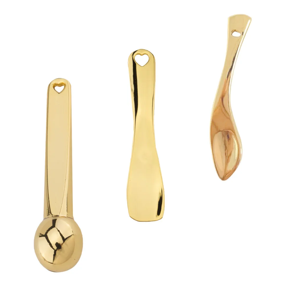 Eye Cream Stick Set Zinc Alloy Golden Plated Portable Skincare Massage Tool Eye Massager Stick Facial Mask Spoon
Eye Cream Stick Set Zinc Alloy Golden Plated Portable Skincare Massage Tool Eye Massager Stick Facial Mask Spoon