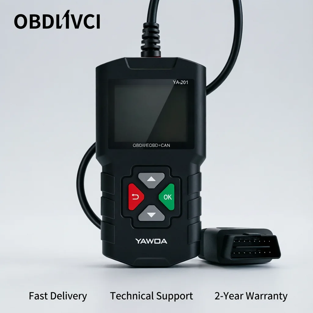 OBDIIVCI YA201 OBD2 Code Reader 2.4-inch TFT high Color Screen for Engine Check Ca with Screenshot Functionr Diagnostic Tools
OBDIIVCI YA201 OBD2 Code Reader 2.4-inch TFT high Color Screen for Engine Check Ca with Screenshot Functionr Diagnostic Tools