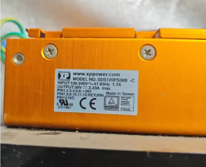 SDS120PS36B-C, выход XP POWER 36 В, 3,33 А, цвет промышленного источника питания, как показано на картинке, функция тестирования нор.
SDS120PS36B-C, выход XP POWER 36 В, 3,33 А, цвет промышленного источника питания, как показано на картинке, функция тестирования нор.