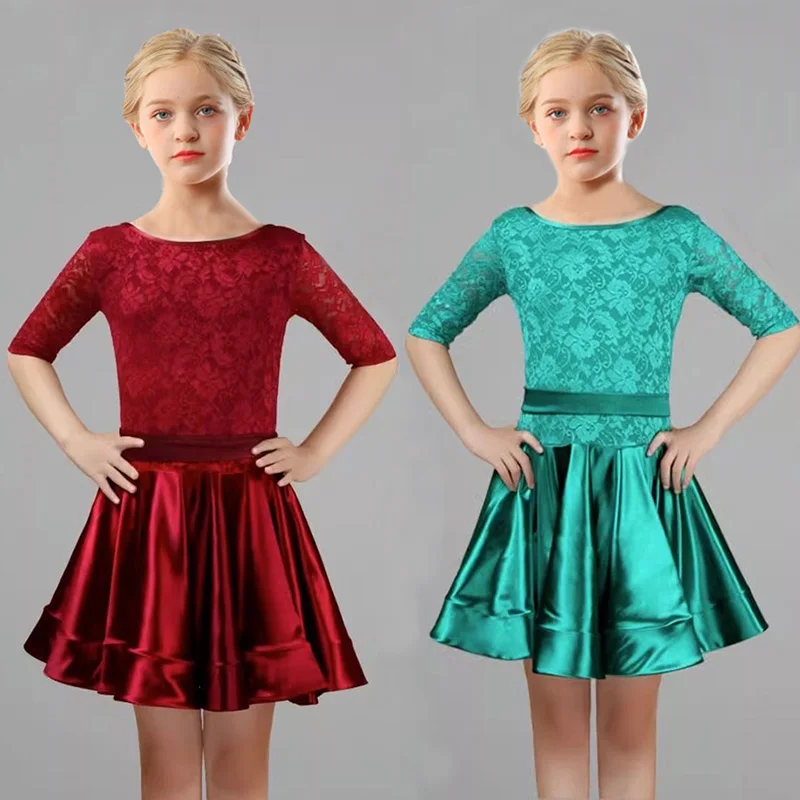 Girl Latin Dance Wear Lace Latin Dress for girls kids latin Costumes Samba Ballroom Dancing Dresses Competition Clothes
Girl Latin Dance Wear Lace Latin Dress for girls kids latin Costumes Samba Ballroom Dancing Dresses Competition Clothes