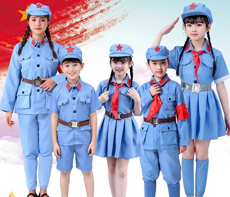 New children's Little Red Army performance costume Eighth Route Army costume Anti-Japanese War drama performance set
New children's Little Red Army performance costume Eighth Route Army costume Anti-Japanese War drama performance set