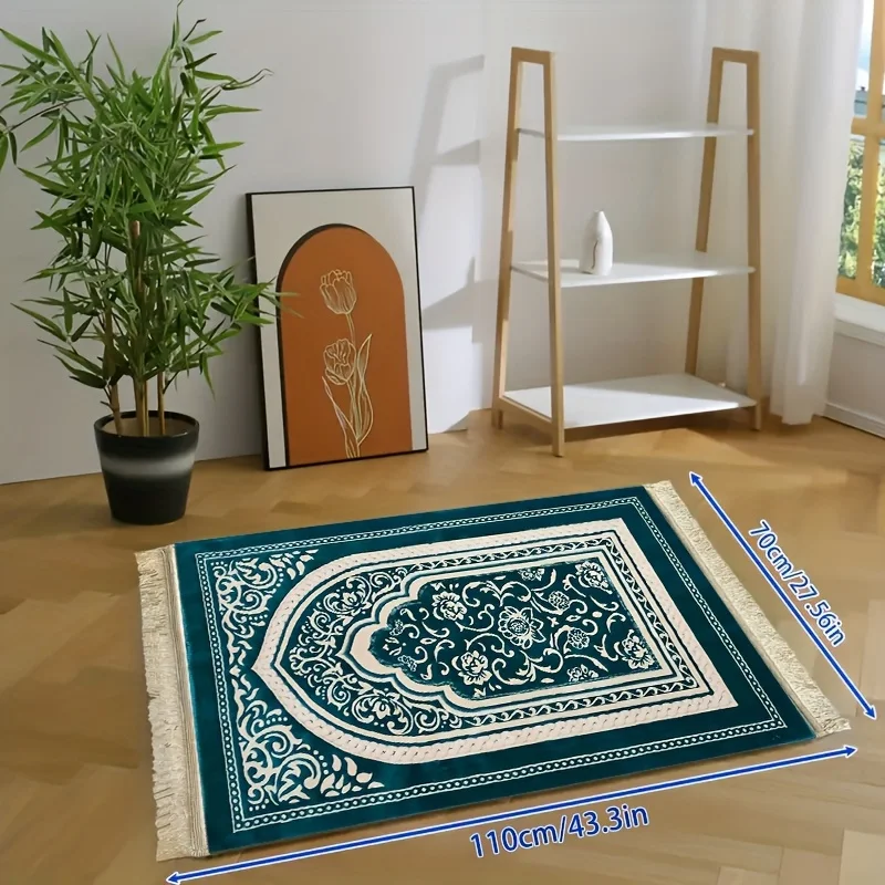 VIKAMA Elegant and Minimalist Prayer Mat Machine Washable Prayer Mat for Home Religious Use and Pilgrimage – Muslim Prayer Mat
VIKAMA Elegant and Minimalist Prayer Mat Machine Washable Prayer Mat for Home Religious Use and Pilgrimage – Muslim Prayer Mat