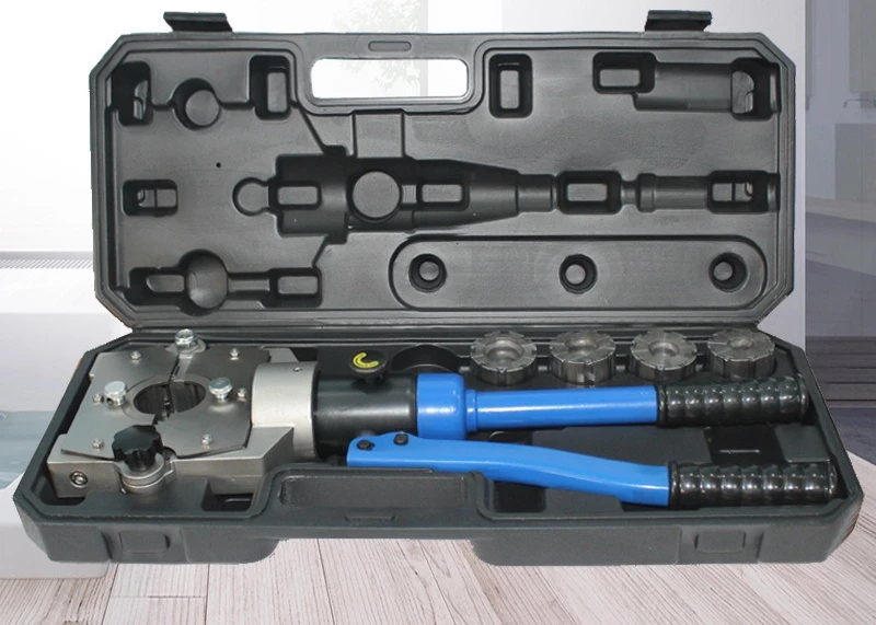 Automotive Air Conditioner New Manual Hydraulic Portable Pipe Press 8 Die Core Pipe Head Riveting Tool Compressible Alloy Sleeve
Automotive Air Conditioner New Manual Hydraulic Portable Pipe Press 8 Die Core Pipe Head Riveting Tool Compressible Alloy Sleeve