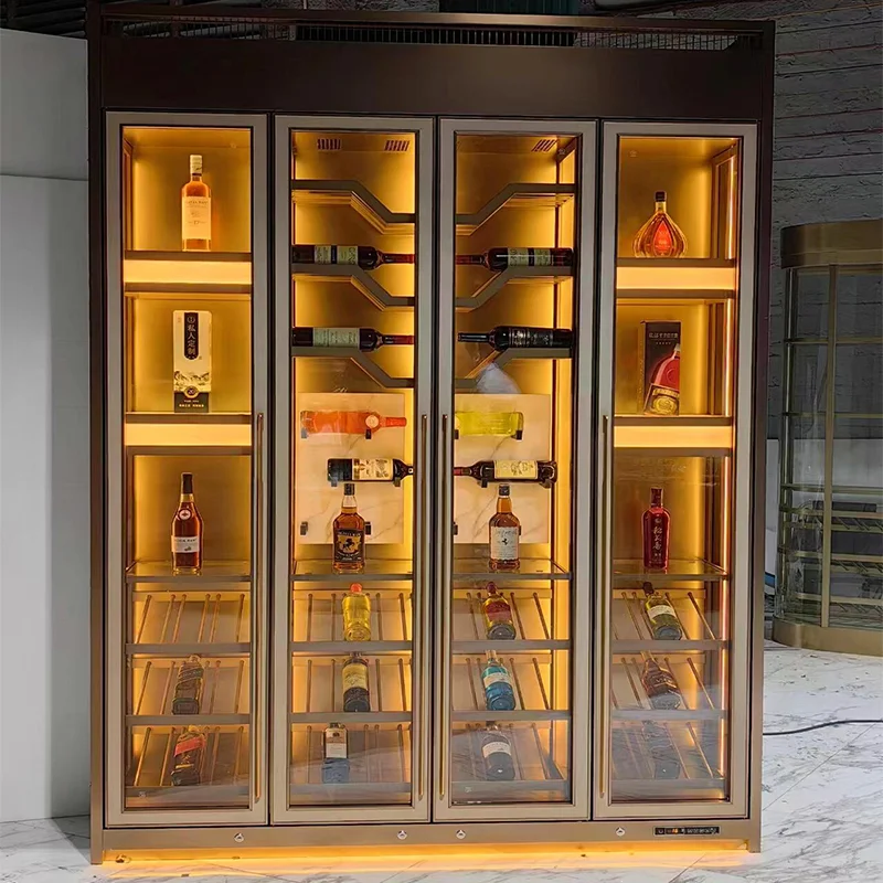 co-friendly home furniture wine cabinet aluminum alloy stainless steel retractable adjustable height can hold 30 bottles
co-friendly home furniture wine cabinet aluminum alloy stainless steel retractable adjustable height can hold 30 bottles