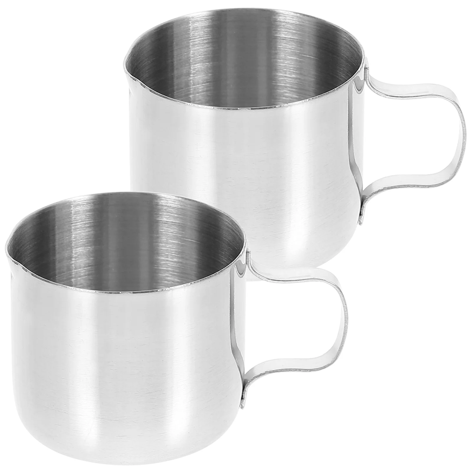 2pcs Stainless Steel Frothing Pitchers Coffee Milk Jugs 30Ml Heat Resistant Sauce Dipping Cups With Ergonomic Handle
2pcs Stainless Steel Frothing Pitchers Coffee Milk Jugs 30Ml Heat Resistant Sauce Dipping Cups With Ergonomic Handle