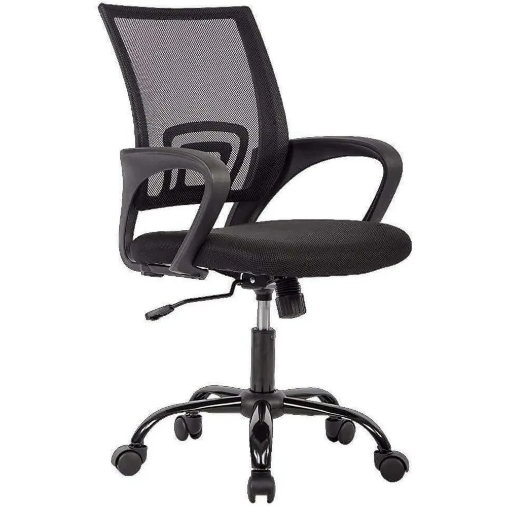 BestOffice Ergonomic Office Chair, Lumbar Support, Adjustable Height with Armrests for Adults(Black)
BestOffice Ergonomic Office Chair, Lumbar Support, Adjustable Height with Armrests for Adults(Black)