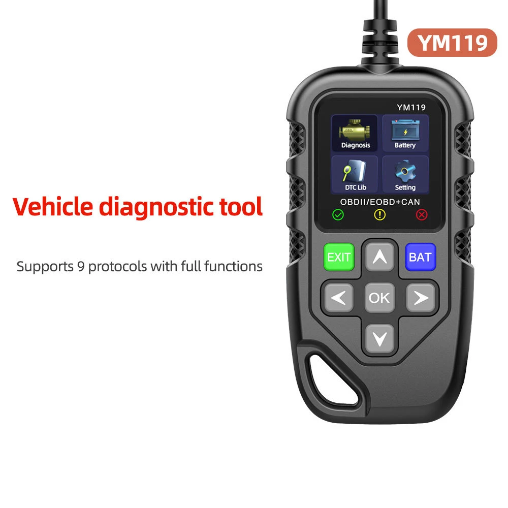 1 Pc Auto OBD2 Scanner Diagnostic Tool OBD2 Code Reader Car Tool Work For All Cars Multi-Language Read Vehicle Information
1 Pc Auto OBD2 Scanner Diagnostic Tool OBD2 Code Reader Car Tool Work For All Cars Multi-Language Read Vehicle Information