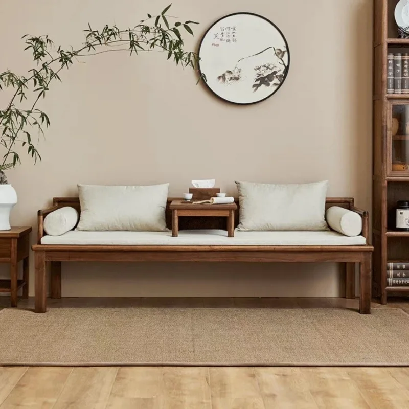 SC Shangyi black walnut cherry wood oak small apartment modern Arhat bed solid wood push-pull bed simple and modern
SC Shangyi black walnut cherry wood oak small apartment modern Arhat bed solid wood push-pull bed simple and modern