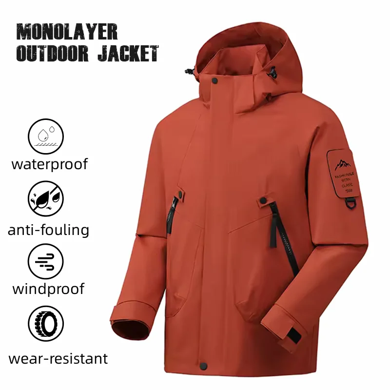 Осенняя мужская альпинистская куртка из ветрозащитной и водонепроницаемой ткани, модный дизайн в стиле хип-хоп, повседневное нейтральное пальто большого размера для улицы
Осенняя мужская альпинистская куртка из ветрозащитной и водонепроницаемой ткани, модный дизайн в стиле хип-хоп, повседневное нейтральное пальто большого размера для улицы