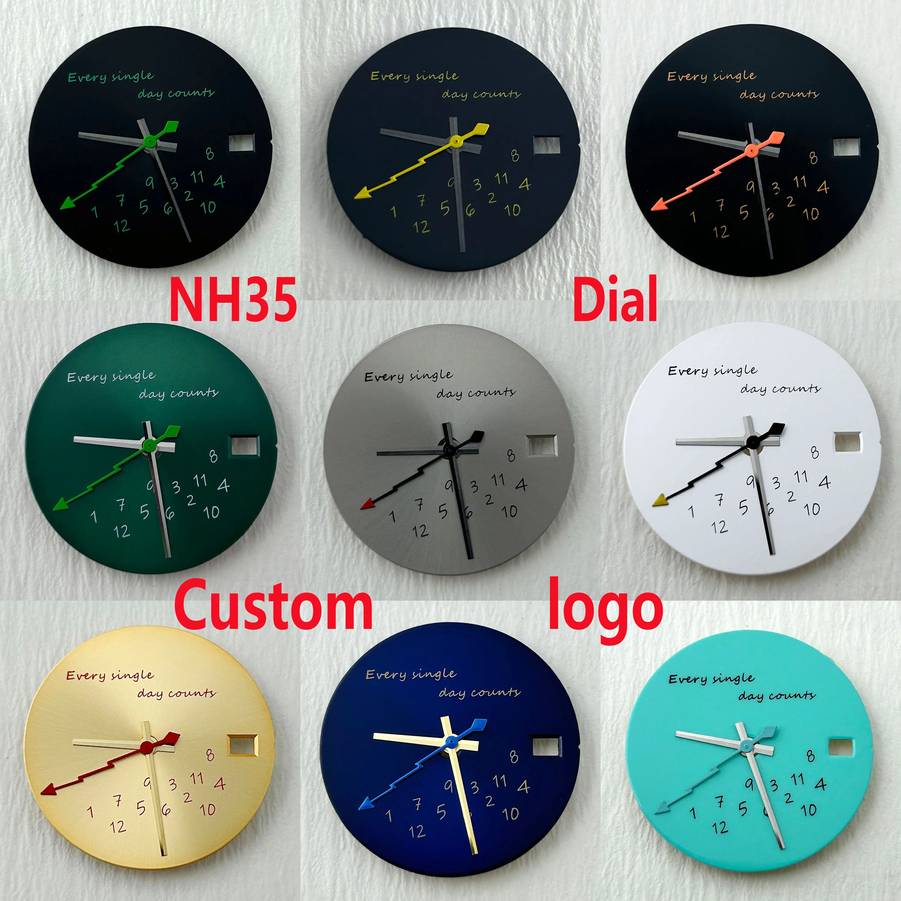 NH35 dial watch dial customize logo dial 28.5mm dial suitable for NH Series 35/36 movement watch accessories repair tool
NH35 dial watch dial customize logo dial 28.5mm dial suitable for NH Series 35/36 movement watch accessories repair tool