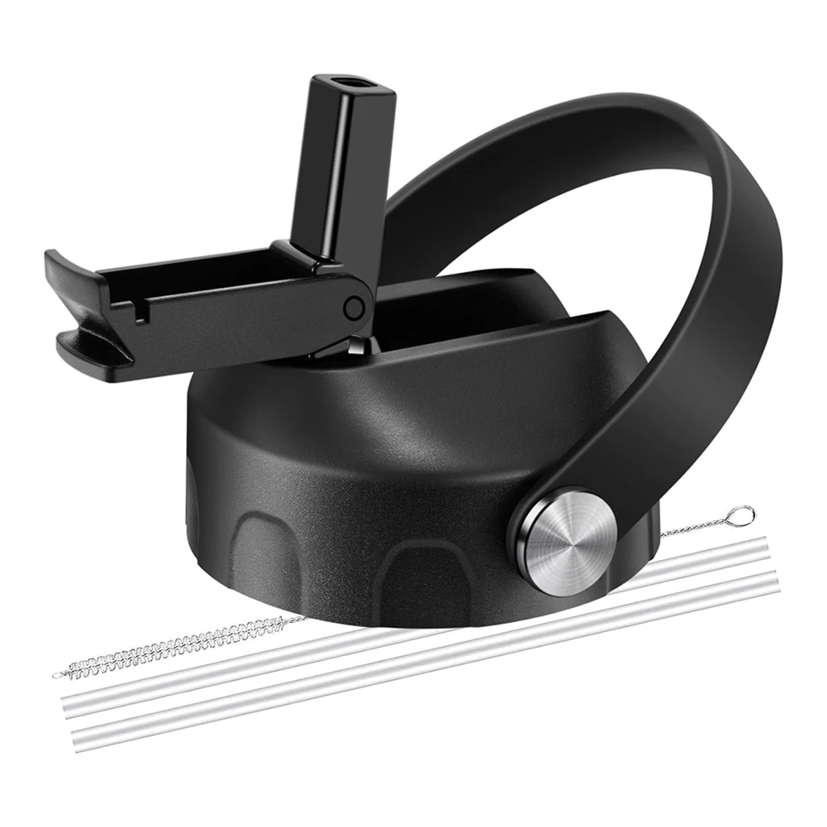 Сменные крышки для продажи, пылезащитный герметичный откидной верх с соломинкой для бутылок с водой с широким горлышком, 12/16/18/20/32/40/64 унции 
Сменные крышки для продажи, пылезащитный герметичный откидной верх с соломинкой для бутылок с водой с широким горлышком, 12/16/18/20/32/40/64 унции