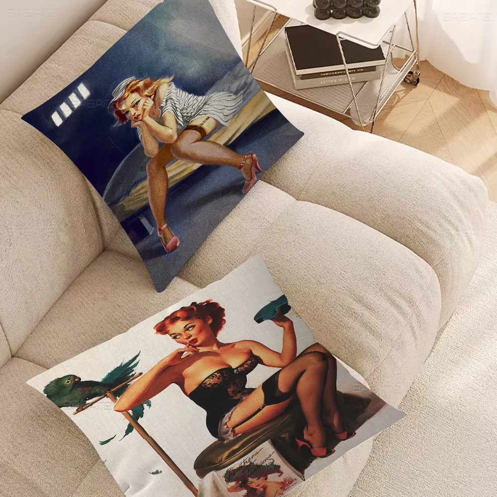 Pin Up Girl Cushion Cover 30x50 Polyester Sofa Cushions Decorative Throw Pillows Home Decoration Pillowcover
Pin Up Girl Cushion Cover 30x50 Polyester Sofa Cushions Decorative Throw Pillows Home Decoration Pillowcover