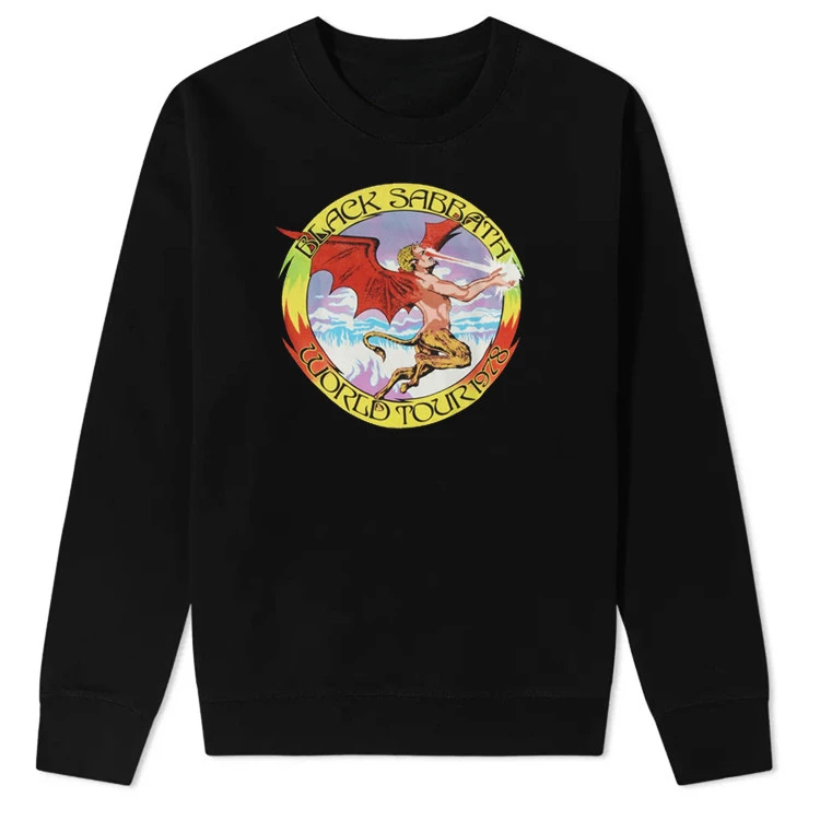 Hot Sale 2026 BLACK SABBATH - An Evening Primrose Band's Rock-punk Style Loose Dark-wash Mens' Long-sleeved Hoodie
Hot Sale 2026 BLACK SABBATH - An Evening Primrose Band's Rock-punk Style Loose Dark-wash Mens' Long-sleeved Hoodie