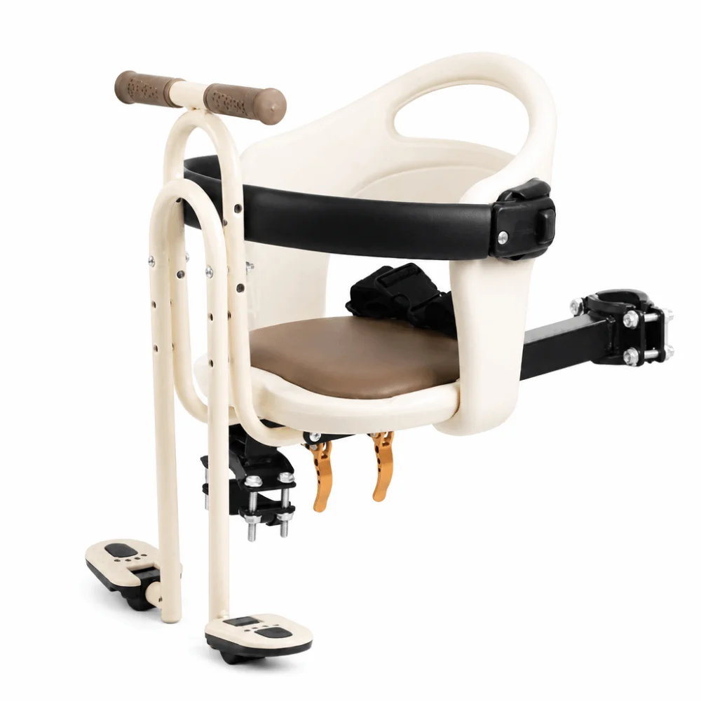 Front-Mounted Child Safety Seat Pedal Armrest Child Bicycle Seat Adjustable Easy Installation Front Child Seat for MTB Baby Seat
Front-Mounted Child Safety Seat Pedal Armrest Child Bicycle Seat Adjustable Easy Installation Front Child Seat for MTB Baby Seat