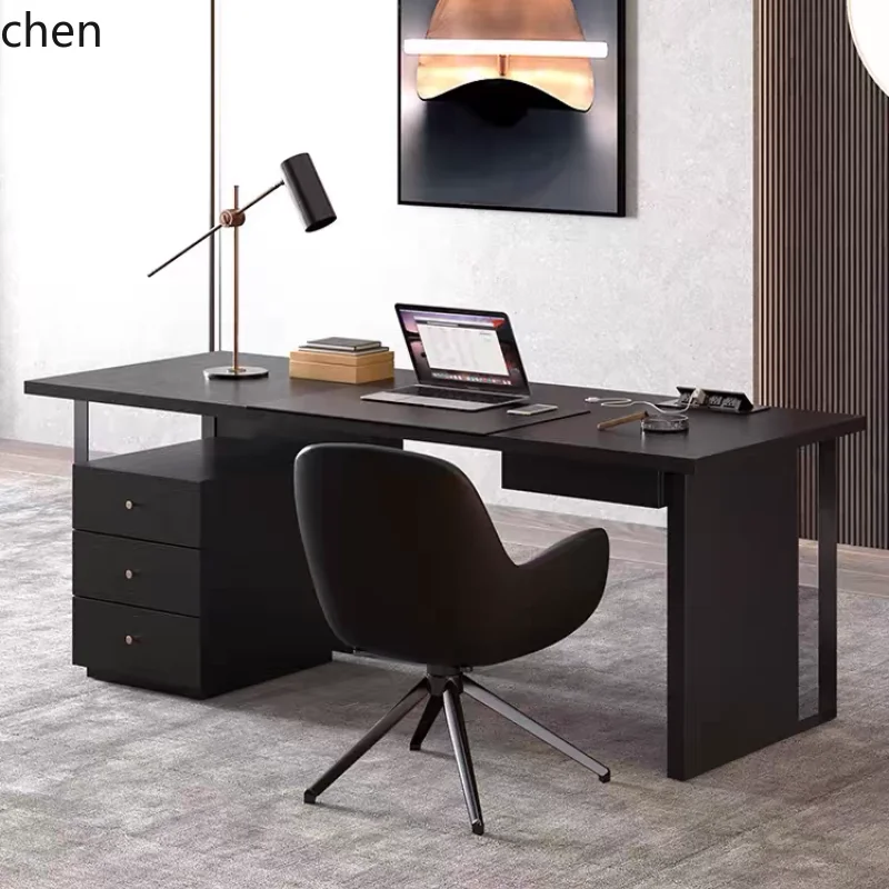 HYS household simple light luxury desk minimalist computer desk study Nordic real
HYS household simple light luxury desk minimalist computer desk study Nordic real