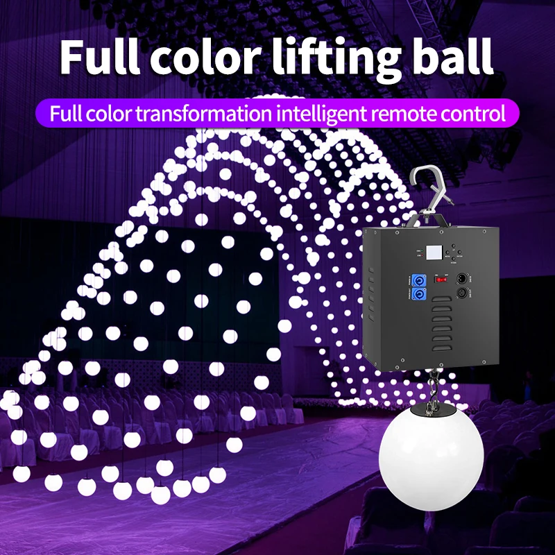 Ball Light 3D Up Down Lifting Height RGB DMX512 Connect Stage Effect Kinetic Magic Ball Hanging Lift Led Ball Light For DJ Disco
Ball Light 3D Up Down Lifting Height RGB DMX512 Connect Stage Effect Kinetic Magic Ball Hanging Lift Led Ball Light For DJ Disco
