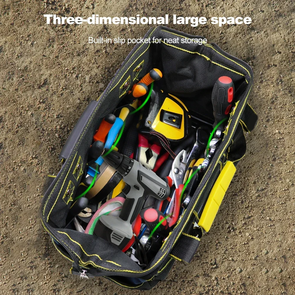 Bag Capacity Hardware Large Electrician Function Portable Waterproof Tool Organizer Multifunction
Bag Capacity Hardware Large Electrician Function Portable Waterproof Tool Organizer Multifunction