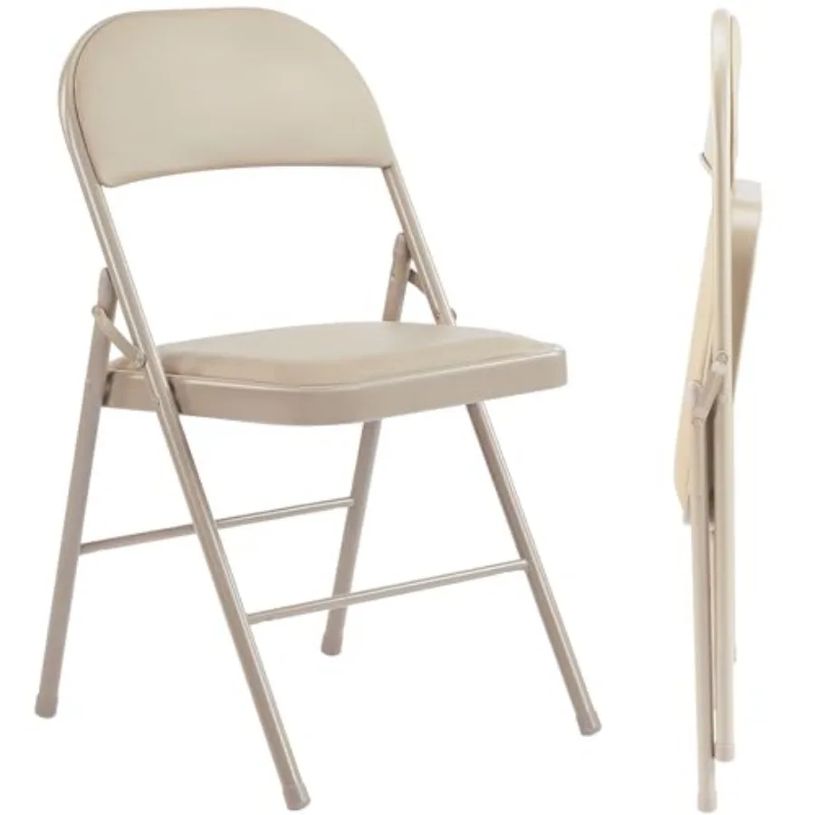 Folding Chair Leather Padded Folding Chairs Sturdy Metal Foldable Chairs Easy to Use and Store Outdoor and Indoor for Home Offi
Folding Chair Leather Padded Folding Chairs Sturdy Metal Foldable Chairs Easy to Use and Store Outdoor and Indoor for Home Offi