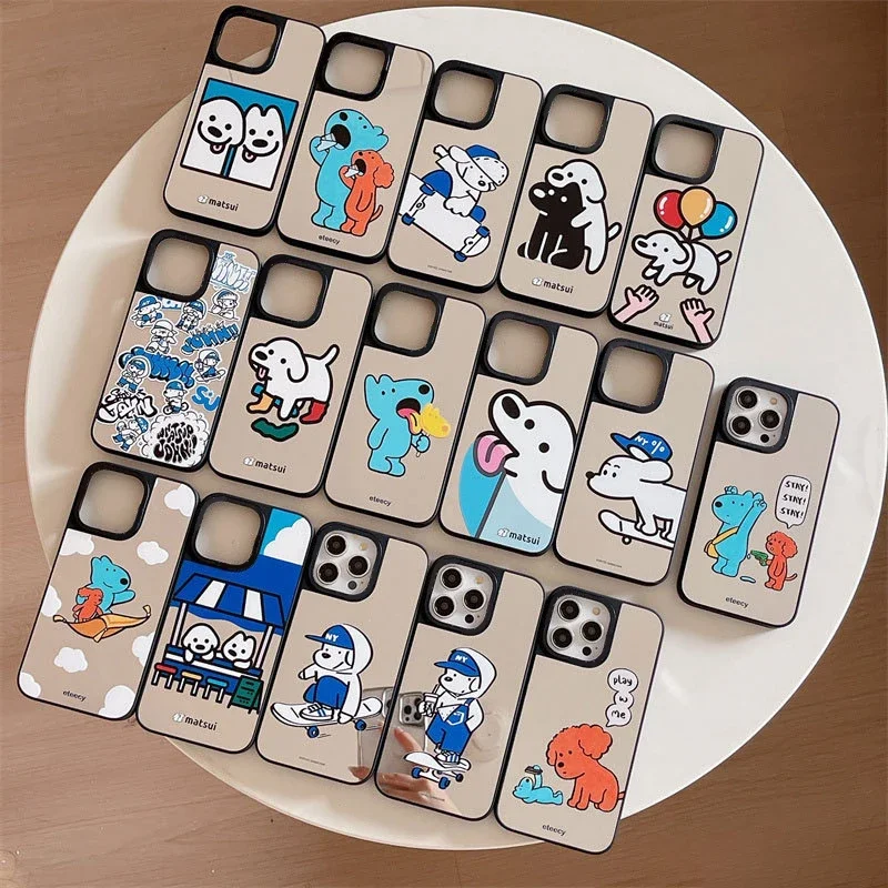Cute Dog Friend Mirror Phone Case Cover for iPhone 11 12 13 14 15 Pro Max Case for iPhone 15 Pro Max
Cute Dog Friend Mirror Phone Case Cover for iPhone 11 12 13 14 15 Pro Max Case for iPhone 15 Pro Max