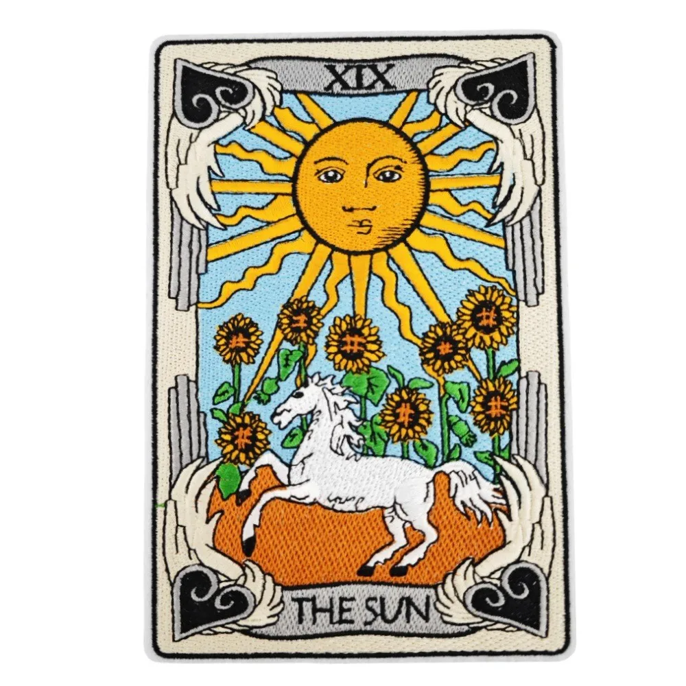 Large The Sun Iron on Adhesive Embroidered Patches For Sew on Clothes back Jeans Sticker decoration Coat Applique
Large The Sun Iron on Adhesive Embroidered Patches For Sew on Clothes back Jeans Sticker decoration Coat Applique