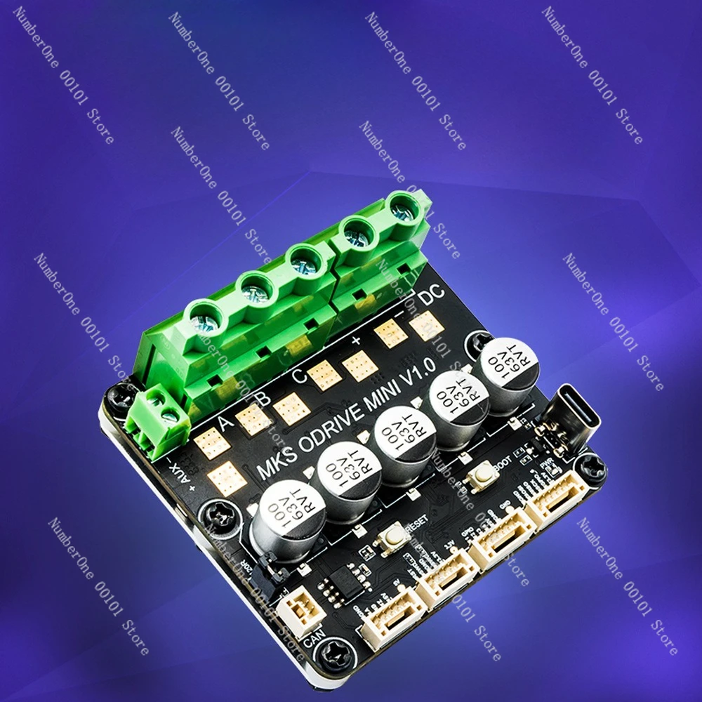 High Current Single Channel Based on ODrive3.6 Integrated AS5047P Encoder
High Current Single Channel Based on ODrive3.6 Integrated AS5047P Encoder