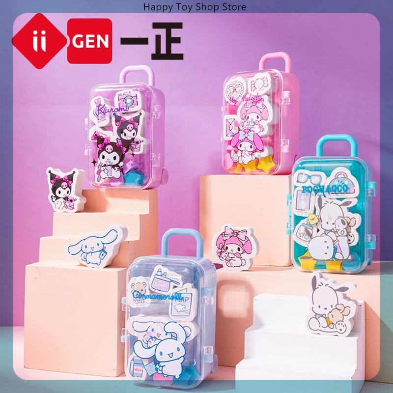 Iigen Sanrio Luggage Case Eraser Portable Cute Cartoon No Residue School Supplies For Kids Students
Iigen Sanrio Luggage Case Eraser Portable Cute Cartoon No Residue School Supplies For Kids Students