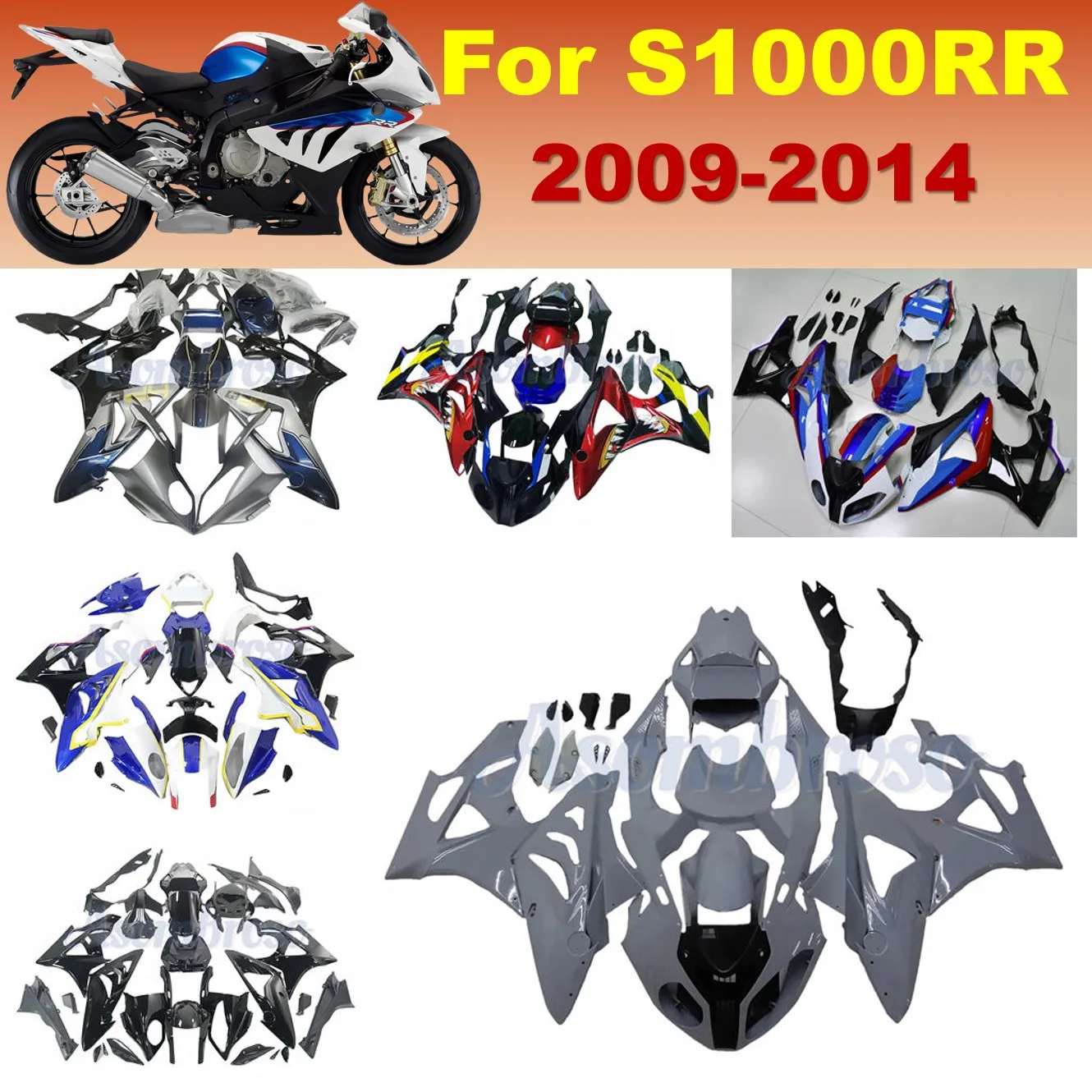 Комплект обтекателей для мотоцикла, подходящий для S1000RR 2009 2014 2010 2011 2012 2013, Nardo Grey, комплект кузова из АБС-пластика
Комплект обтекателей для мотоцикла, подходящий для S1000RR 2009 2014 2010 2011 2012 2013, Nardo Grey, комплект кузова из АБС-пластика