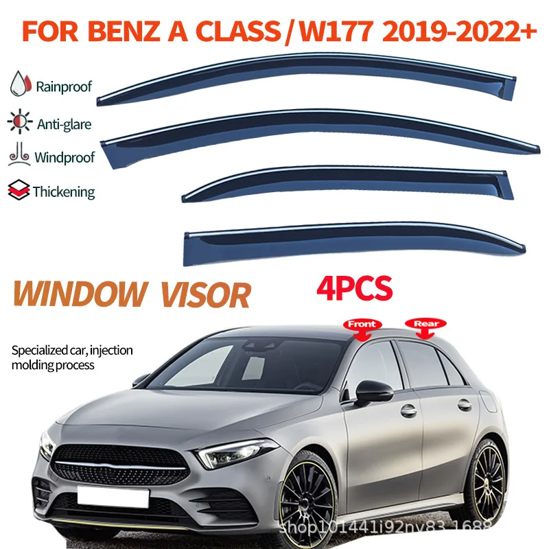 Suitable for Mercedes-Benz A-Class hatchback W177 rain or shine shield MERCEDES A Class 2019+Window visor
Suitable for Mercedes-Benz A-Class hatchback W177 rain or shine shield MERCEDES A Class 2019+Window visor