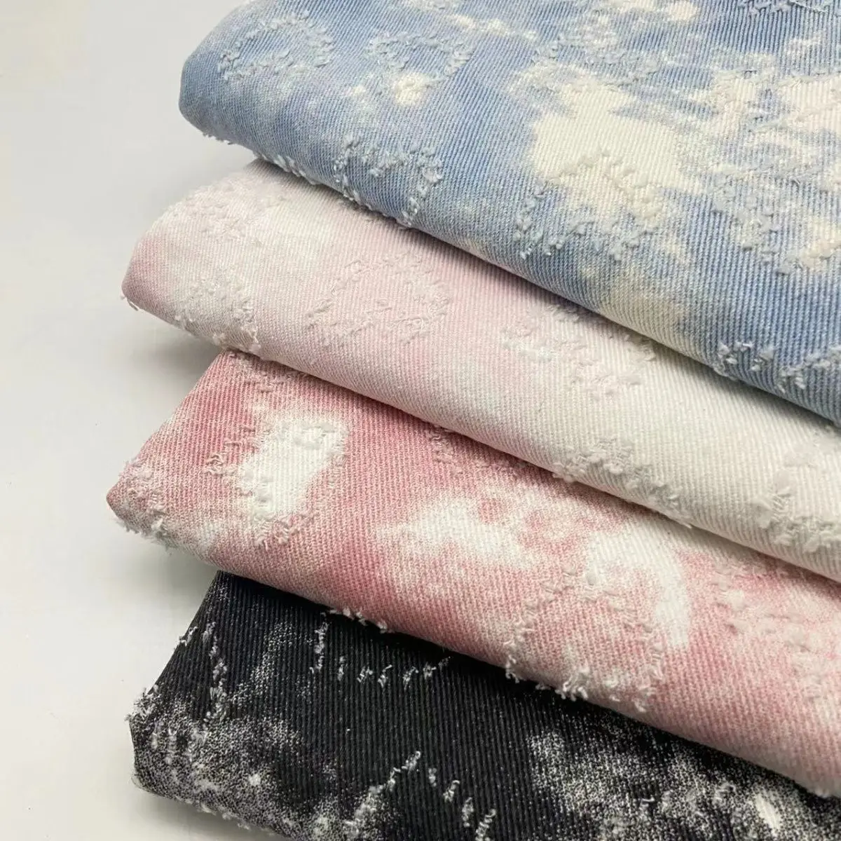 Pure Cotton Tie-Dyed Love Fabric Denim Handmade DIY Coat & Trousers Skirt Clothing Shoes Bag
Pure Cotton Tie-Dyed Love Fabric Denim Handmade DIY Coat & Trousers Skirt Clothing Shoes Bag