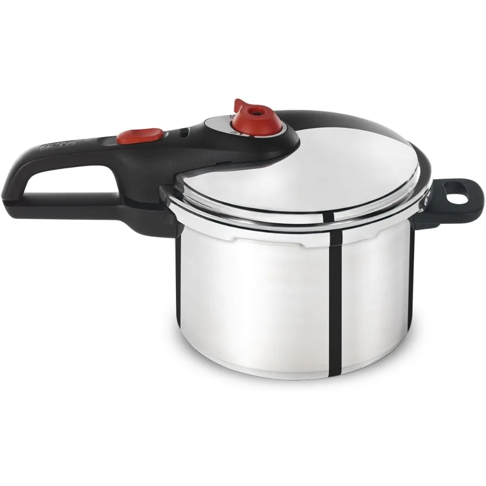 2025 T-fal P2614634 Secure Aluminum Initiatives 12-PSI Pressure Cooker Cookware, 6-Quart, Siver
2025 T-fal P2614634 Secure Aluminum Initiatives 12-PSI Pressure Cooker Cookware, 6-Quart, Siver