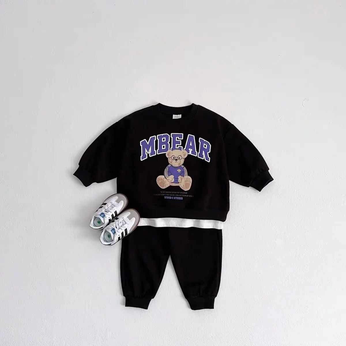 Kids Clothes Quality Cotton Baby Boy Girls Set Spring Autumn for Children Pullover Sweatshirts+Solid Sports Pants Fashion 1-6T
Kids Clothes Quality Cotton Baby Boy Girls Set Spring Autumn for Children Pullover Sweatshirts+Solid Sports Pants Fashion 1-6T