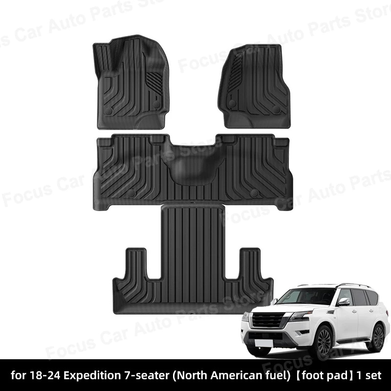 Коврик в багажник автомобиля для Ford Expedition 2018-2024 TPE, автомобильные коврики, всепогодные задние коврики в багажник, подкладка на багажник, противогрязные накладки на спинку сиденья
Коврик в багажник автомобиля для Ford Expedition 2018-2024 TPE, автомобильные коврики, всепогодные задние коврики в багажник, подкладка на багажник, противогрязные накладки на спинку сиденья