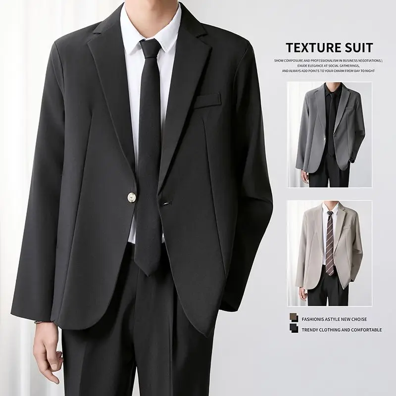 Busin Suit Jaet, мужской приталенный повседневный однобортный костюм, профессиональная официальная одежда, осенне-зимняя мода
Busin Suit Jaet, мужской приталенный повседневный однобортный костюм, профессиональная официальная одежда, осенне-зимняя мода