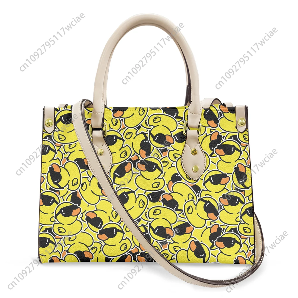 Cool Yellow Duck print pattern Tote Bag Purse Womens Mens Personalized Text Image PU Leather Handbag Business Shopping Gift Bags
Cool Yellow Duck print pattern Tote Bag Purse Womens Mens Personalized Text Image PU Leather Handbag Business Shopping Gift Bags