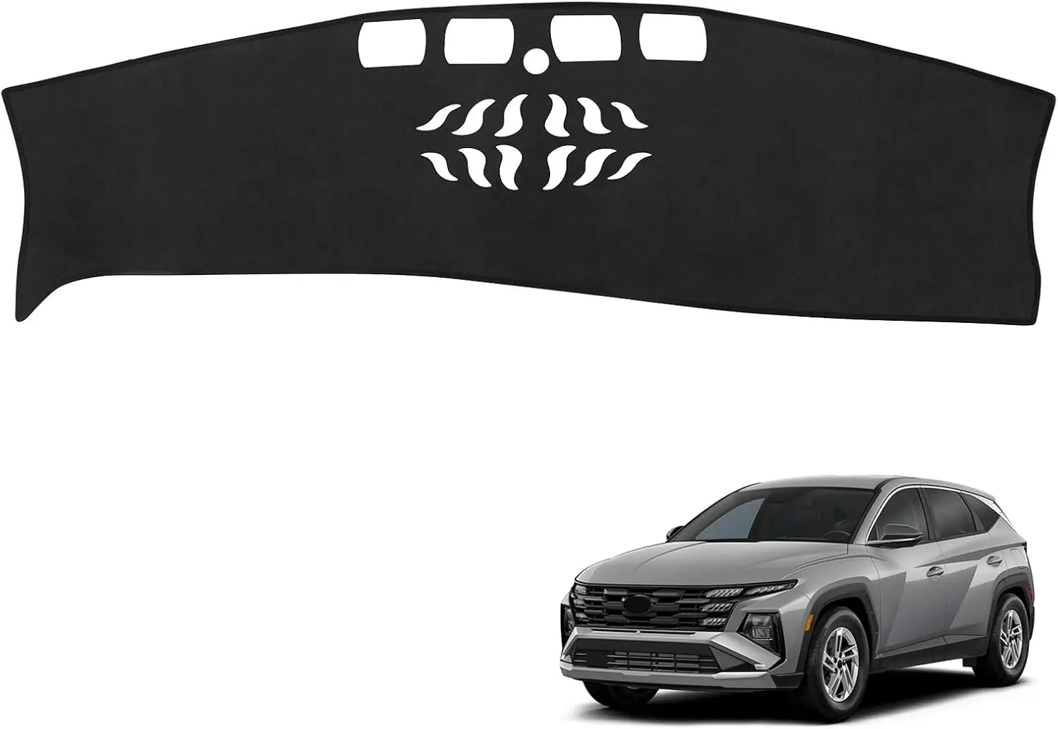 Dash Cover Compatible with Hyundai 2025 2026 Tucson Accessories Flannel Dashboard Cover Dash Mat Center Console Cover Sunshield
Dash Cover Compatible with Hyundai 2025 2026 Tucson Accessories Flannel Dashboard Cover Dash Mat Center Console Cover Sunshield