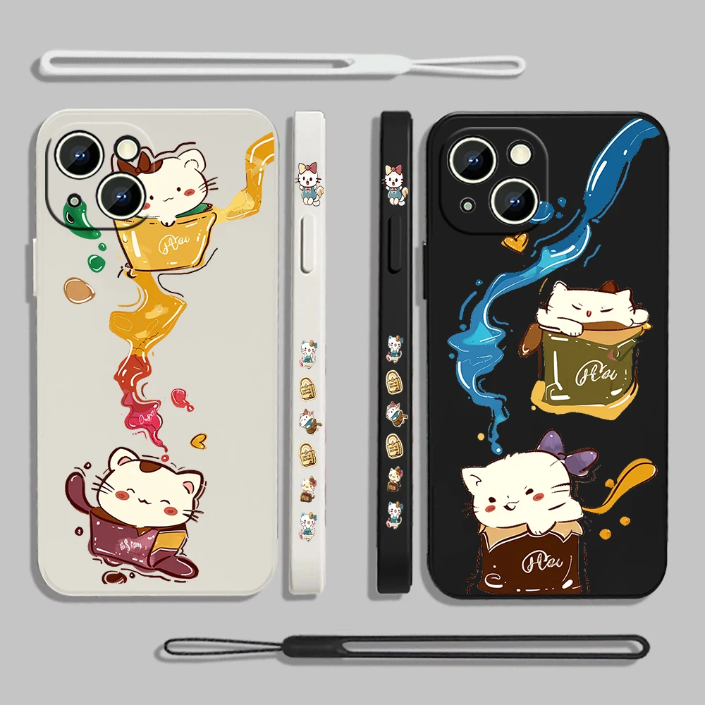 Art Animal Cartoon Cute Liquid Left Rope For Apple iPhone 15 14 13 12 11 XS XR X 8 7 SE Pro Max Plus Mini Funda Phone Case
Art Animal Cartoon Cute Liquid Left Rope For Apple iPhone 15 14 13 12 11 XS XR X 8 7 SE Pro Max Plus Mini Funda Phone Case
